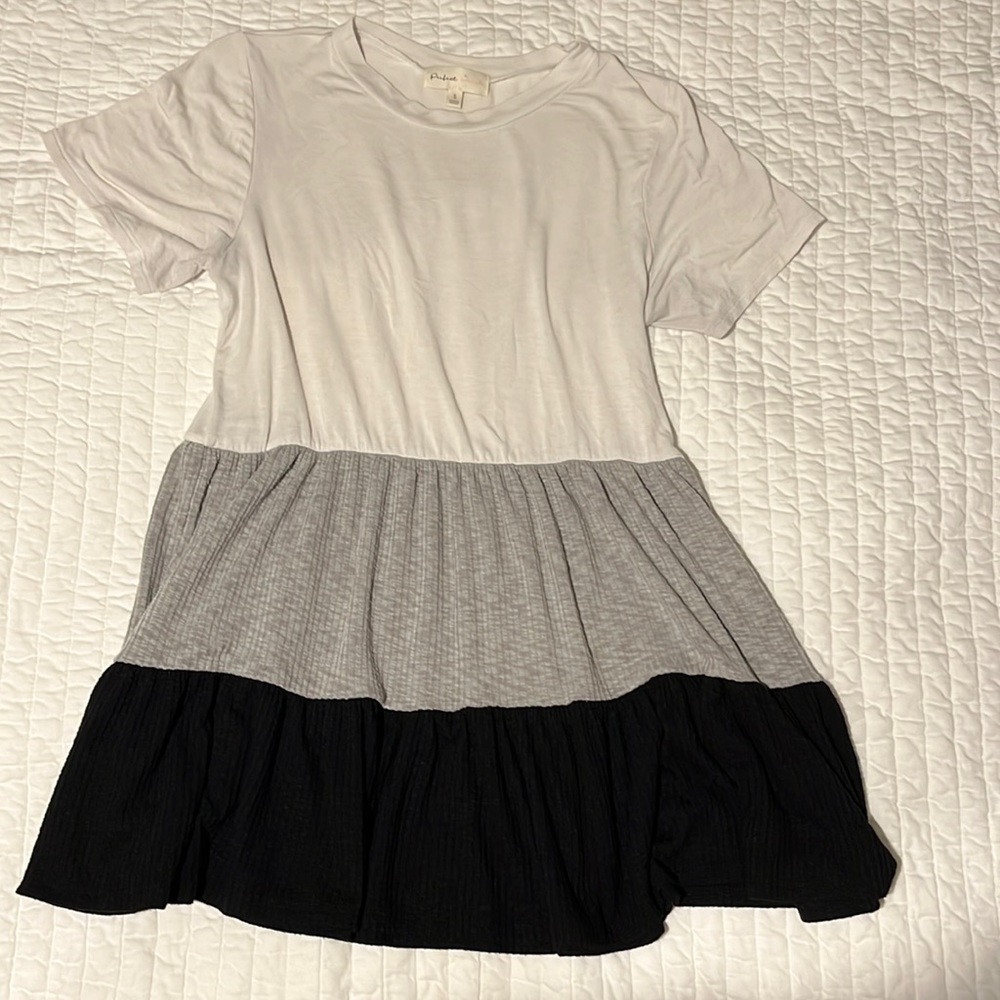 Small boutique multicolor babydoll top